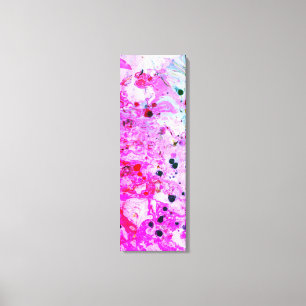 Lienzo Rojo rosa morado azul amarillo verde moda moderna