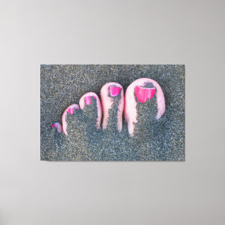 Lienzo ROJO TOES 32x48