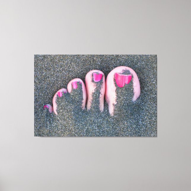Lienzo ROJO TOES 32x48 (Anverso)