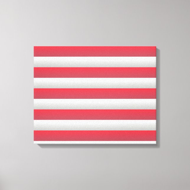 Lienzo Rojo y blanco (Anverso)