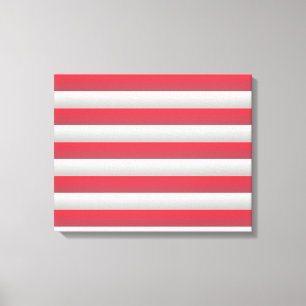 Lienzo Rojo y Blanco