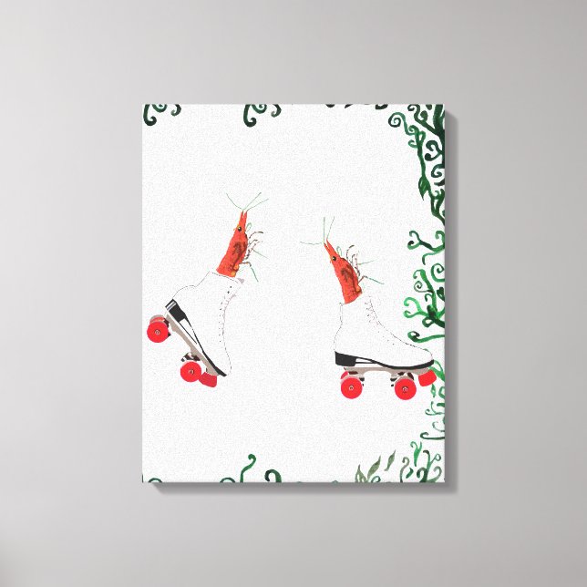 Lienzo Roller Skrimp Wall Art (Anverso)