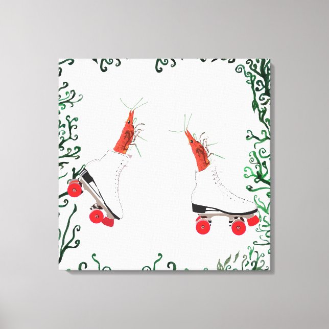 Lienzo Roller Skrimp Wall Art (Anverso)