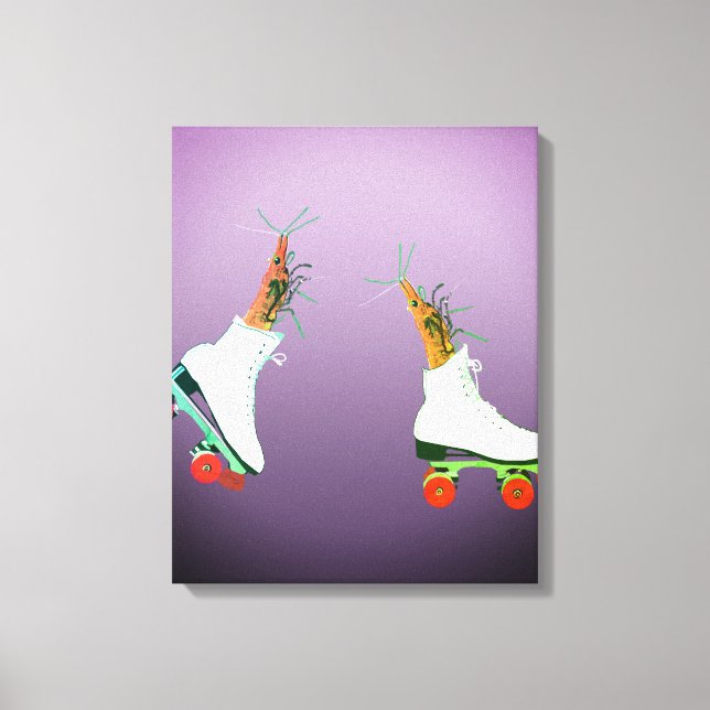 Lienzo Roller Skrimp Wall Art (Anverso)