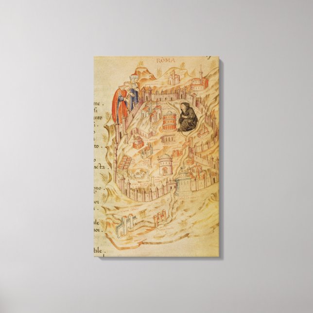 Lienzo Roma La Veuve (Anverso)