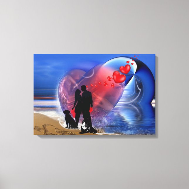 Lienzo Romance Decor (Anverso)