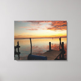 Lienzo Romantic Bay Sunset
