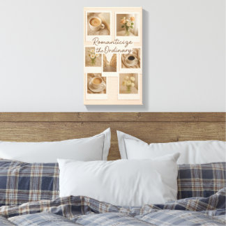 Lienzo Romanticizar el Muro Polaroide Ordinario - Estétic