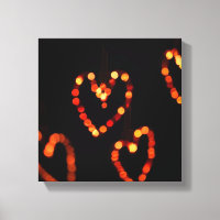 Romántico Heart Bokeh Luces-Fotografía brillante c