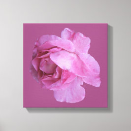 Lienzo Romántico rosa moderno floral boho chic elegante