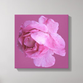 Lienzo Romántico rosa moderno floral boho chic elegante