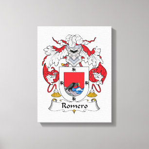 Lienzo Romero Family Crest