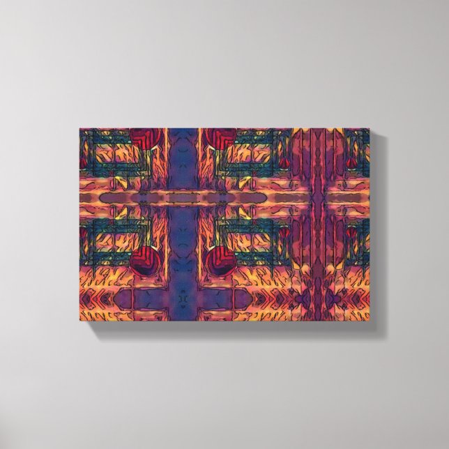 Lienzo Rompiendo (Anverso)