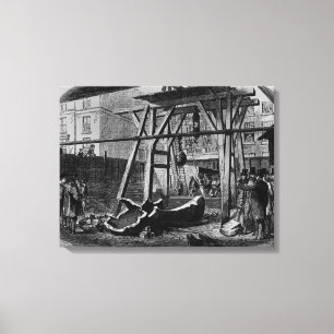 Lienzo Rompiendo el Big Ben