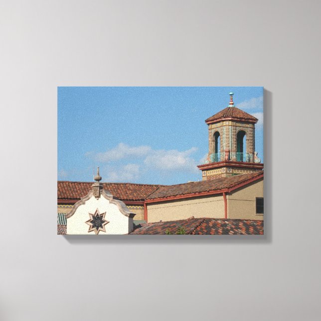 Lienzo Rooftops Plaza de Kansas (Anverso)
