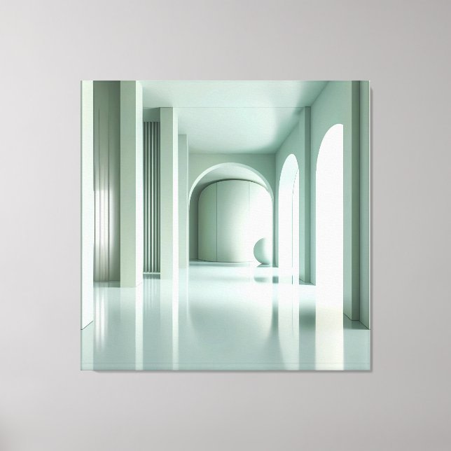 Lienzo Room with Vertical Structure Wall (Anverso)