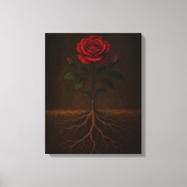 Lienzo Roots Before Bloom Canvas Print