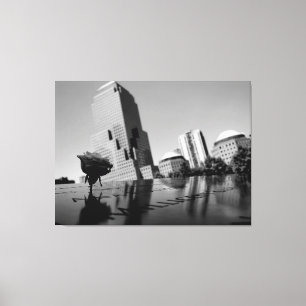 Lienzo Rosa blanca del recuerdo