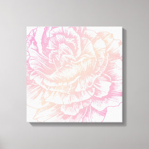 Lienzo Rosa cremoso de 311 Le Plush Fleur