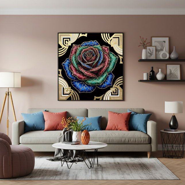 Lienzo Rosa Deco (Subido por el creador)