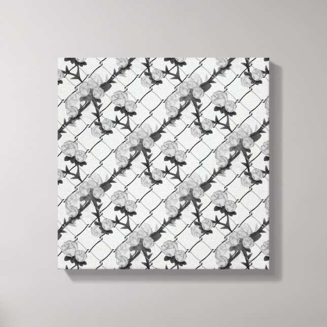 Lienzo Rosa fantasma escalando un Pa sin inconvenientes d (Anverso)