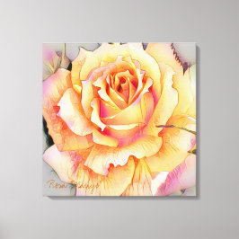 Lienzo Rosa ‘Manyo’ [Premium Canvas]