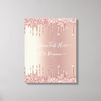Rosa Oro Purpurina Rubor Perforaciones de espuma P
