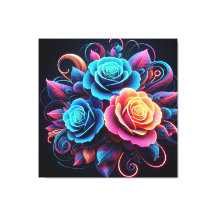 Rosas de neón