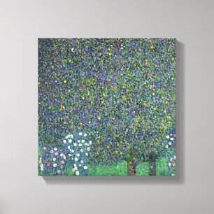 Lienzo Rosas debajo de los árboles, c.1905