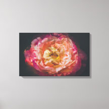 Rosas en una imagen de doble exposición