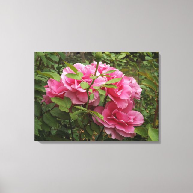 Lienzo Rosas rosas rosas (Anverso)