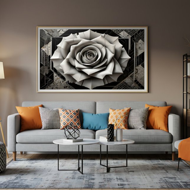 Lienzo Roses of Fractured Light (Subido por el creador)