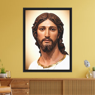 Lienzo ROSTRO DE JESÚS por Mark Edward Westerfield 10-8-2