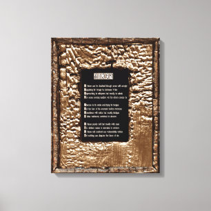 Lienzo Rostros de pecado