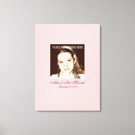 Lienzo Rótulo De Bat Mitzvah En Junta Fiesta