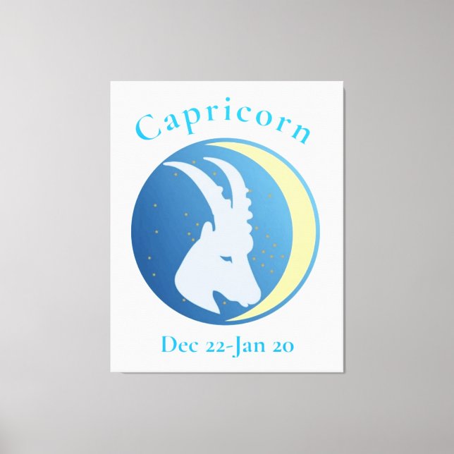 Lienzo Rótulo de Capricorn Thunder_Cove (Anverso)