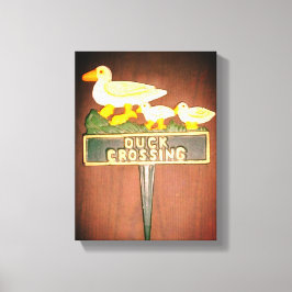 LIENZO RÓTULO DE CRUCE DE PATO 3