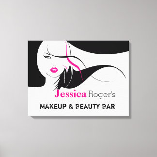 Lienzo Rótulo de empresa de personalizable/arte de pared