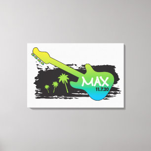 Lienzo RÓTULO de Mitzvah de MAX en placa2