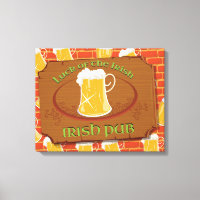 Rótulo de pub irlandés