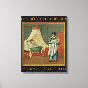 Lienzo Rótulo que hace publicidad de los servicios de un