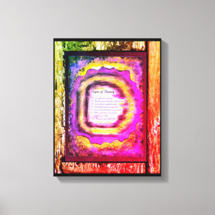 Lienzo Rótulos de belleza