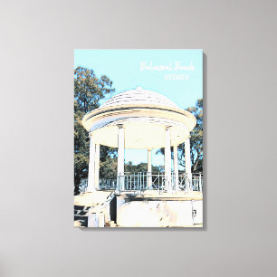 Lienzo Rotunda blanca de Sydney Balmoral Beach