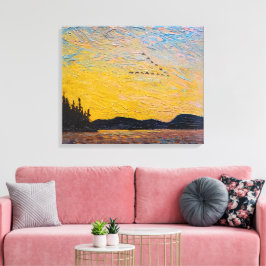 Lienzo Round Lake Mud Bay | Tom Thomson |