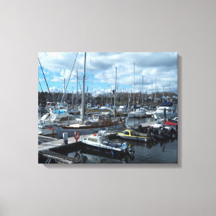 Lienzo Royal Quays Marina Tyneside
