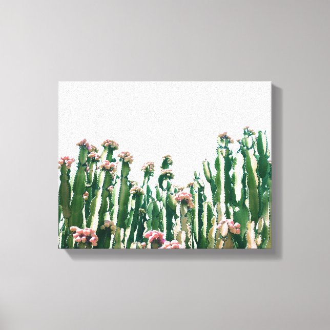Lienzo Rubor Cactus (Anverso)