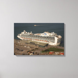 Lienzo Ruby Princess Cruise, SF Canvas