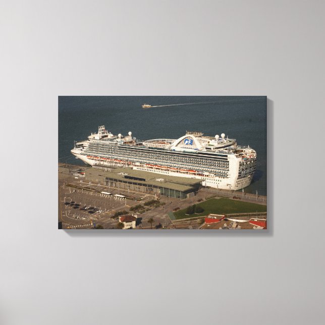 Lienzo Ruby Princess Cruise, SF Canvas (Anverso)