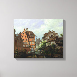 Lienzo Rue des Tanneurs, Colmar, 1875