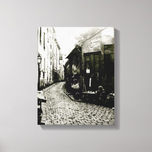 Lienzo Rue du Jardinet y el callejón sin salida